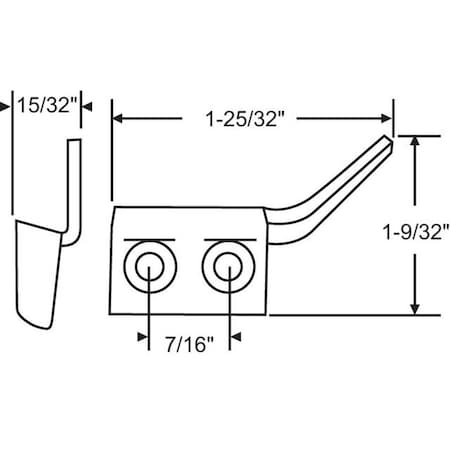 Strybuc KEEPER, MULTIPOINT LOCK RH 39-221